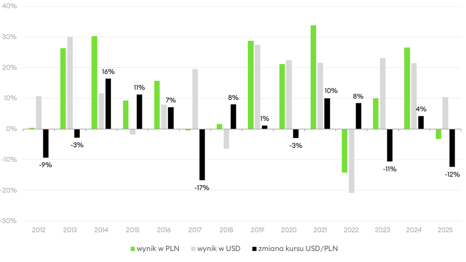 Wpływ ryzyka walutowego na wynik inwestycji