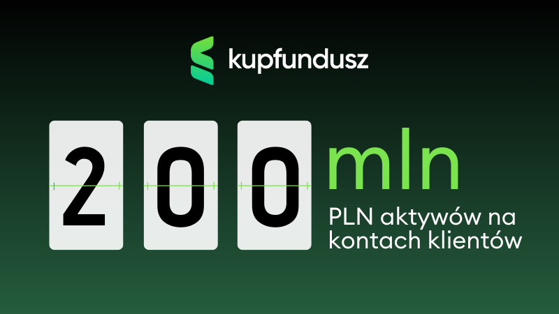 Klienci KupFundusz.pl zainwestowali 200 mln złotych