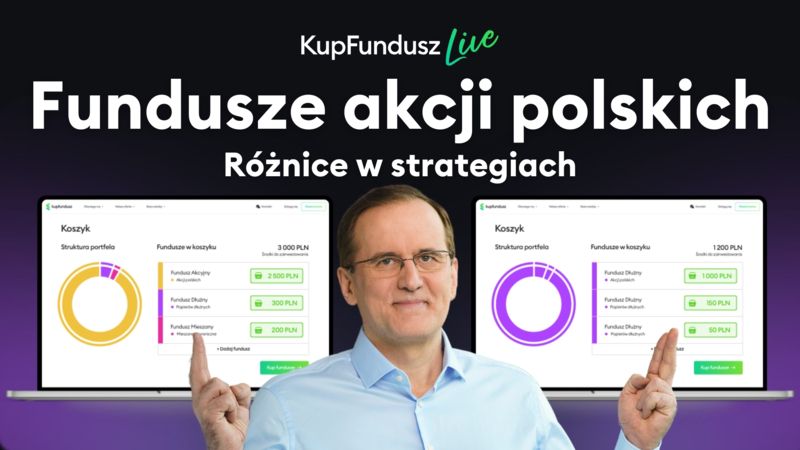 Fundusze akcji polskich - różnice w strategiach